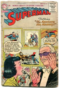 Superman #97 1955- Mr Memory- DC Silver Age G+