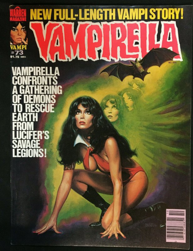 WARREN MAGAZINE VAMPIRELLA #73 OCT. 1978 VF