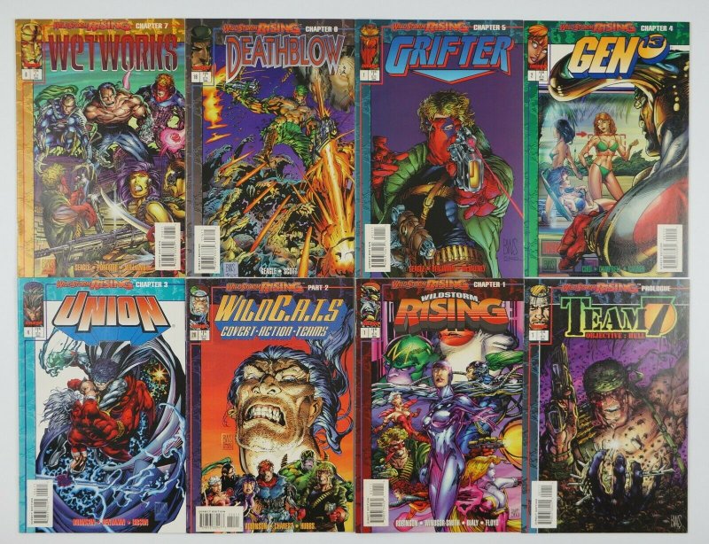 Wildstorm Rising #1-10 VF/NM complete story + prologue - wildcats - deathblow