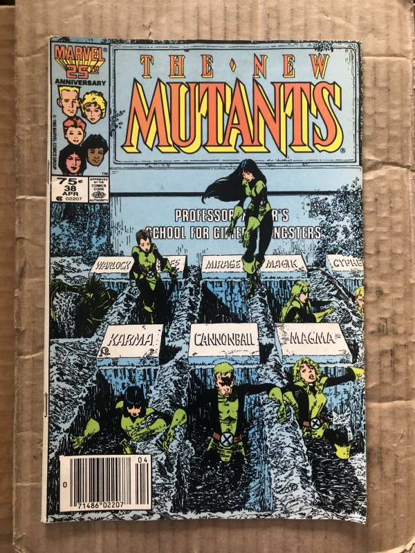 The New Mutants #38 Canadian Variant (1986)