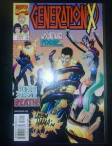 generation x 47 artist signed larry hama coa marvel comics xmen x-men comic book
