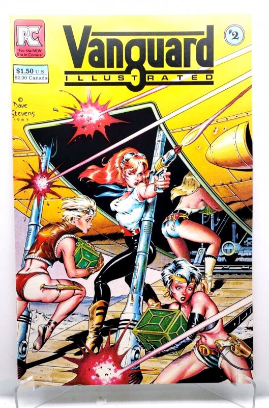 Vanguard #2 (1984) Dave Stevens  *KEY*  Pacific Comic Near Mint/Mint (9.8)