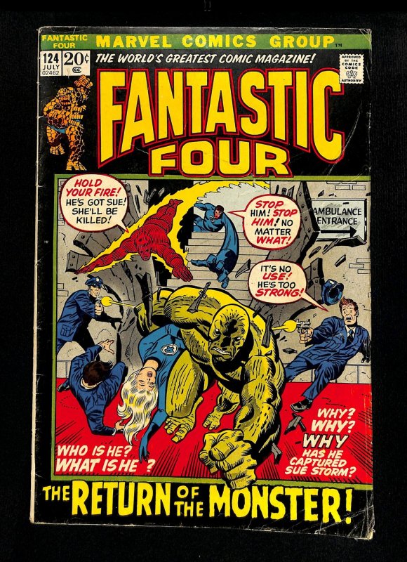 Fantastic Four #124