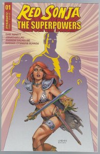 Red Sonja The Superpowers # 1 Linsner Cover B NM Dynamite