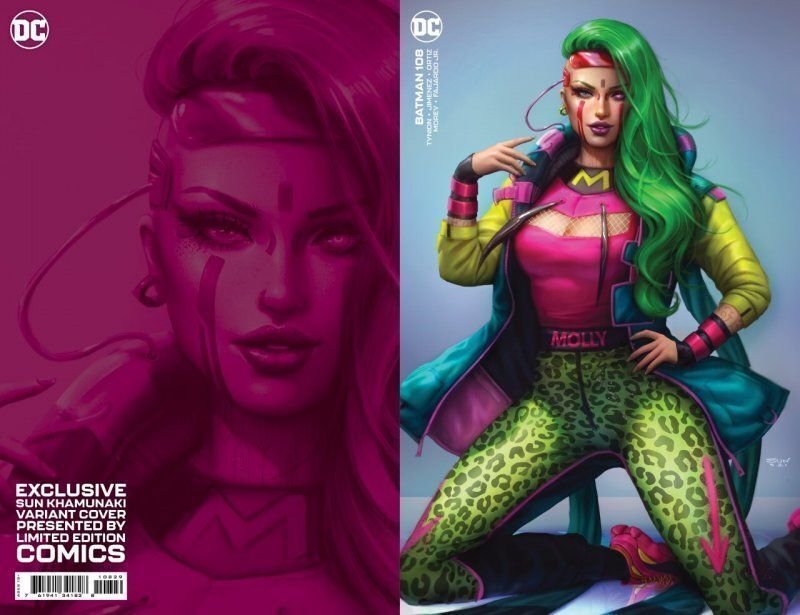 BATMAN #108 (2021)SUN KHAMUNAKI | LIMITED EDITION MINIMAL TRADE | 1ST APPEARANCE