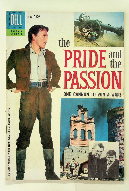 Four Color #824 - The Pride and the Passion (1957, Dell) - Very Good