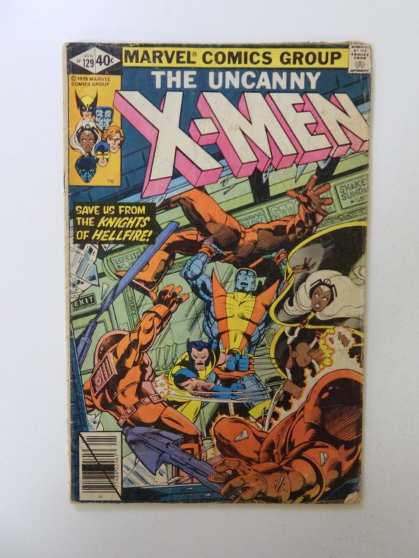 Uncanny X-Men #129 1st appearance of Kitty Pryde and Emma Frost GD/VG condition