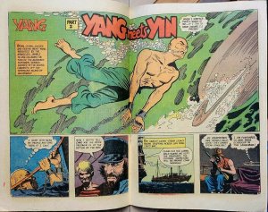 YANG #1 FN/VF (1973 Charlton) Premiere Issue! YANG MEETS YIN Martial Arts Master