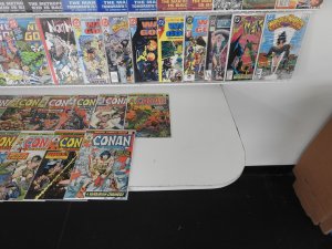 Huge Lot 130+ Comics W/ Superman, Swamp Thing, Conan, +More! Avg VF- Condition!