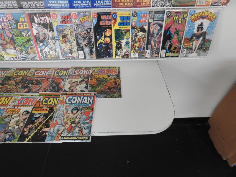 Huge Lot 130+ Comics W/ Superman, Swamp Thing, Conan, +More! Avg VF- Condition!