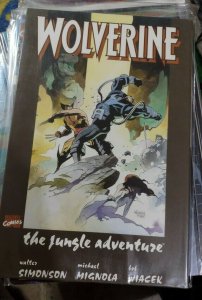 WOLVERINE GRAPHIC NOVEL  THE JUNGLE ADVENTURE 1989  MARVEL APOCALYPSE