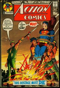 Action Comics #402 1971- Superman- Curt Swan VG