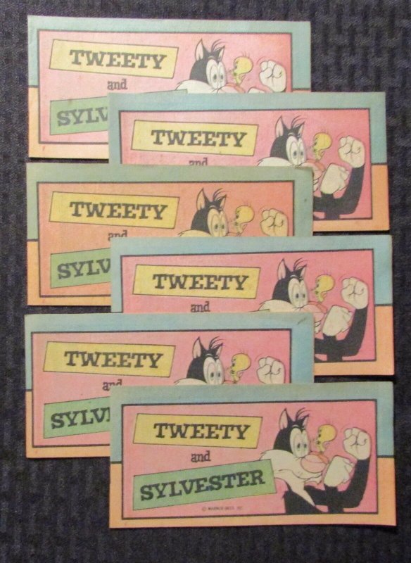 1961 TWEETY AND SYLVESTER #1 FN/FVF Western Promo Mini-Comic LOT of 6