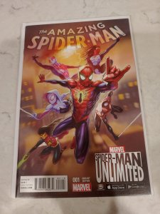AMAZING SPIDER-MAN #1 1:10 Unlimited Game Variant  Comic • 1st Mk IV Armor