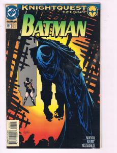 Batman #507 VF DC Comics Knightquest The Crusade Comic Book Moench 1994 DE11