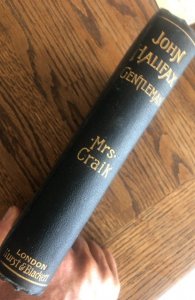 1895 British “ John Halifax gentleman”,Craik,439p.Prize book!