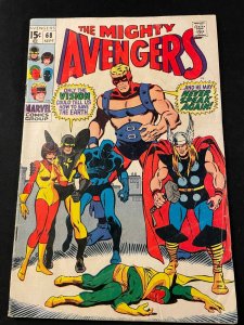 THE AVENGERS #68 G+ Condition