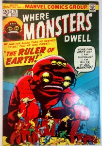 Where Monsters Dwell #25 (6.5, 1973)