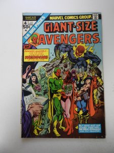 Giant-Size Avengers #4 (1975) VF- condition