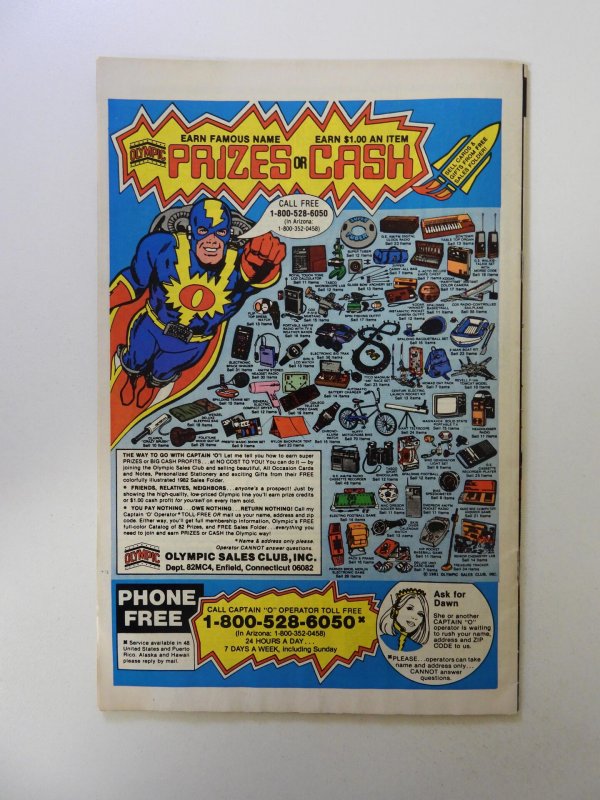 Marvel Super Hero Contest of Champions #2 (1982) VG/FN condition