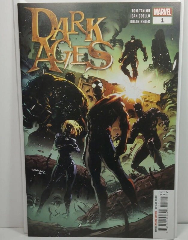 DARK AGES #1 (IBAN COELLO VARIANT) 1st Appearance Unmaker Marvel Comics NM