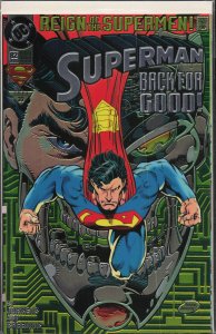 Superman #82 Chromium Cover (1993) Superman