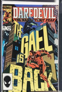 Daredevil #216 (1985) Daredevil