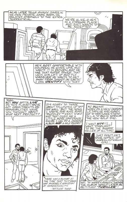 ROCK N' ROLL COMICS #36 (1991) MICHAEL JACKSON | UNAUTHORIZED BIOGRAPHY