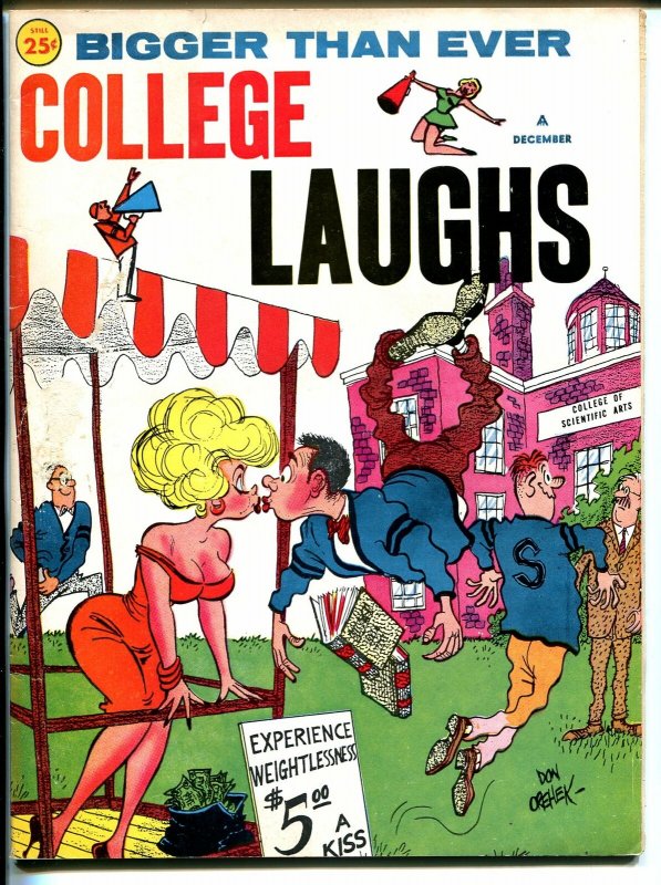 College Laughs 12/1963-Marvel-Vic Martin-Orehek-Severin-Wenzel-Wyma-VG