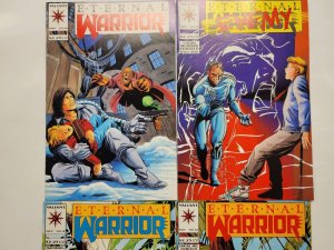 4 Eternal Warrior Valiant Comic Books #10 13 15 16 39 TJ7