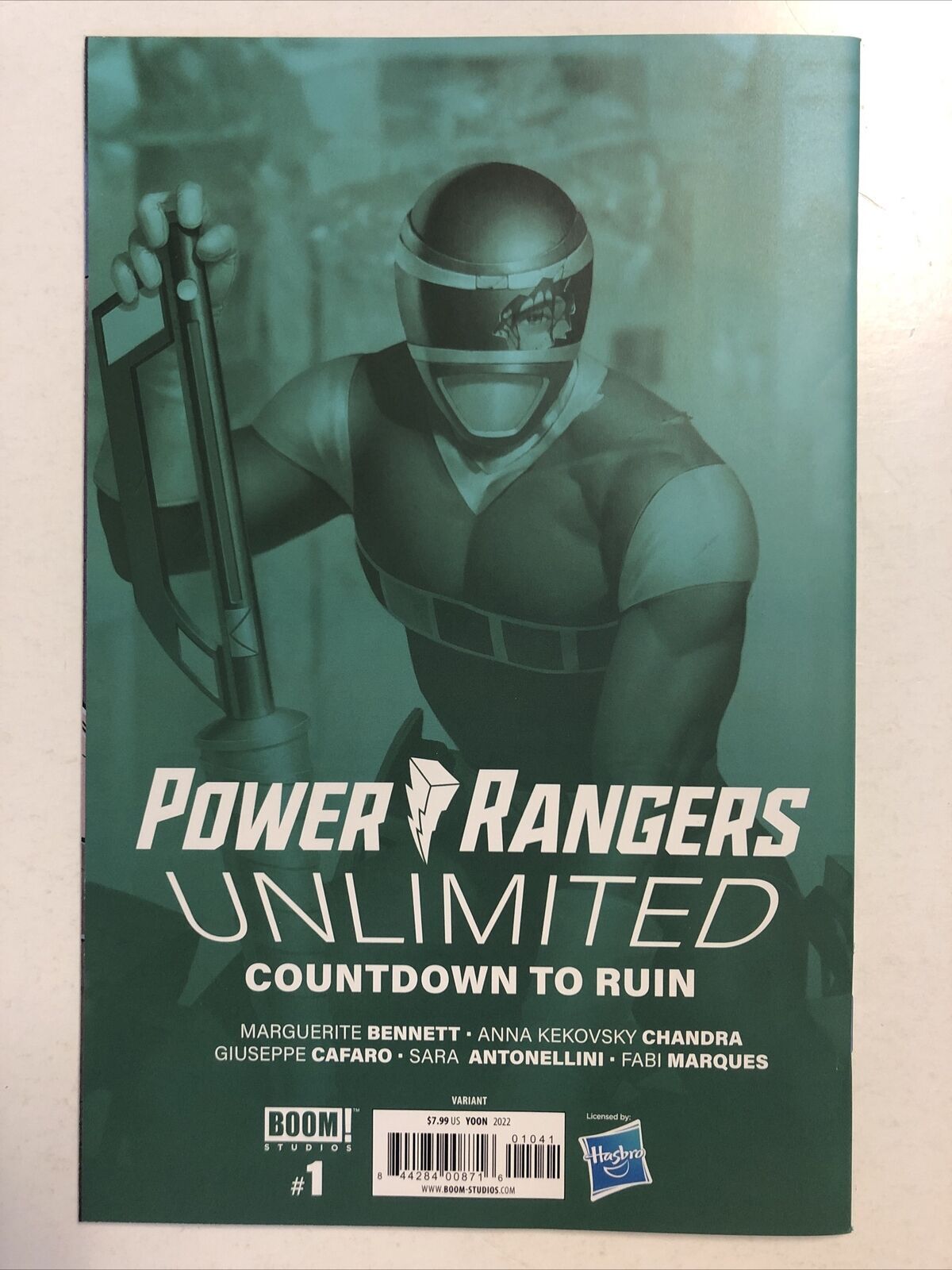 Power Rangers Unlimited:Countdown To Run (2022)#1(NM)Variant 1:25 Yoon ...
