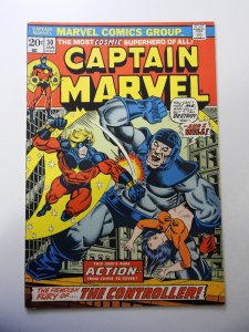 Captain Marvel #30 (1974) VG Condition paint bc