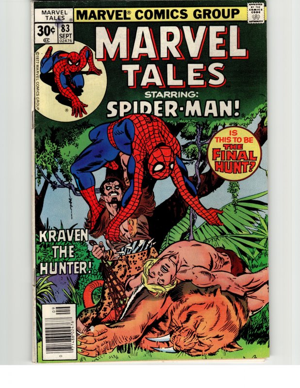 Marvel Tales #83 (1977) Spider-Man