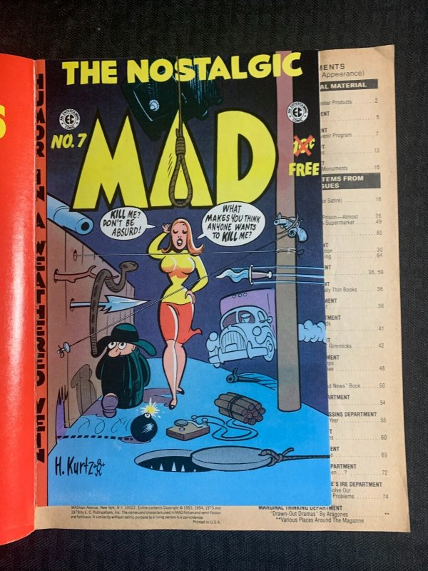 1979 MAD SUPER SPECIAL Magazine #28 VG+ 4.5 w/ Nostalgic #7 Comic Insert