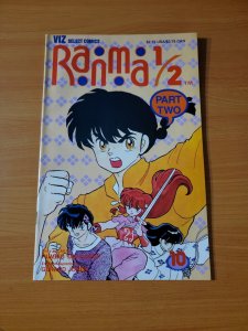 Ranma 1/2 Vol 2 (Part 2) #10 ~ NEAR MINT NM ~ 1993 Viz Comics