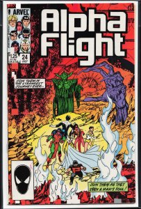 Alpha Flight #24 (1985) Alpha Flight