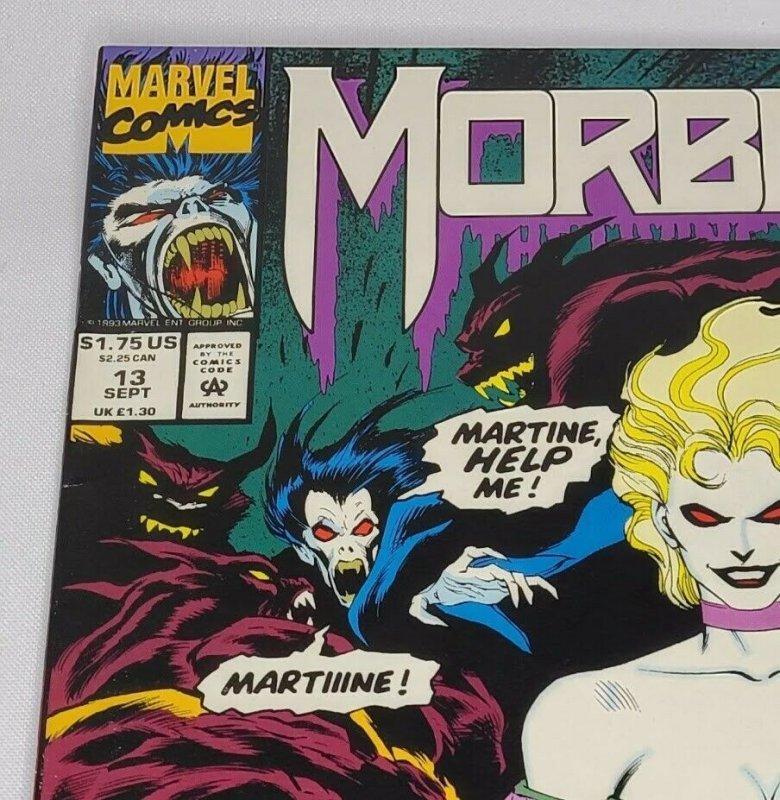 Morbius The Living Vampire #13 Marvel 1993 6.0 FN