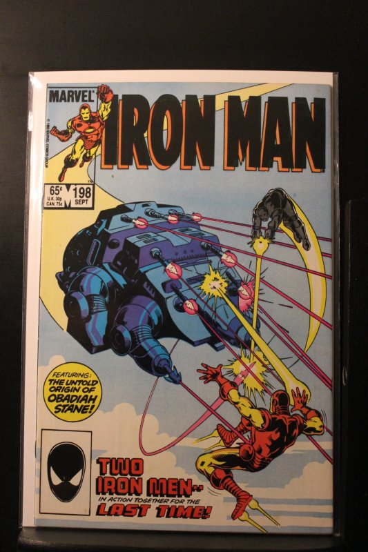 Iron Man #198 Direct Edition (1985)