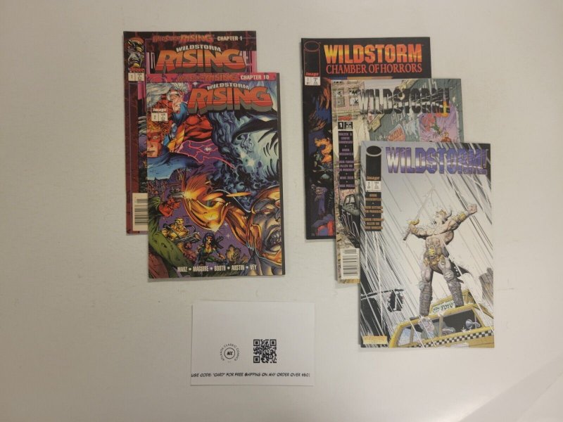 5 Wildstorm Image Comic Books #1 1 1 2 2 Rising 35 TJ30