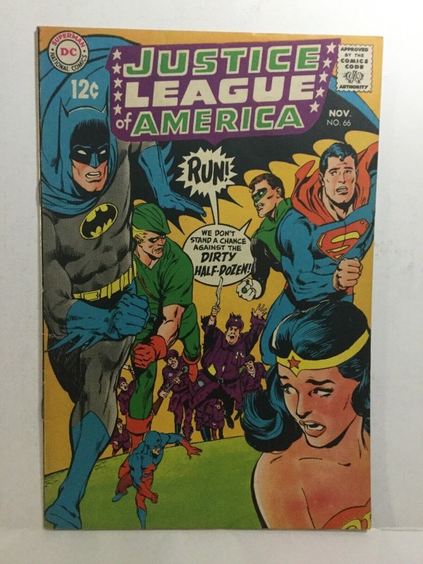 Justice League Of America 66 Fn/Vf Fine/Very Fine 7.0 DC Comics