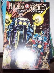 Blood and Glory [Punisher / Captain America] #2 (Nov 1992, Marvel) avengers nick