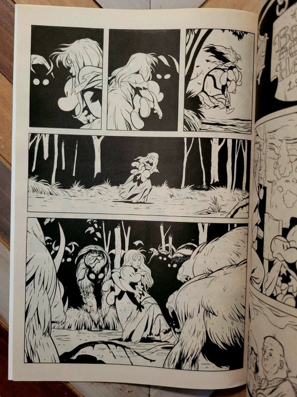 Bone #5 (Cartoon Comics 1992) By Jeff Smith / 3rd Print Thorn & Harvestar Cover