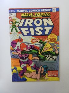 Marvel Premiere #18 (1974) VG+ condition MVS intact rusty staples