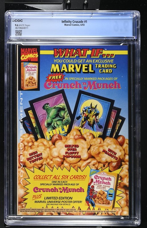 Infinity Crusade #1 (6/93) Graded CGC 9.6