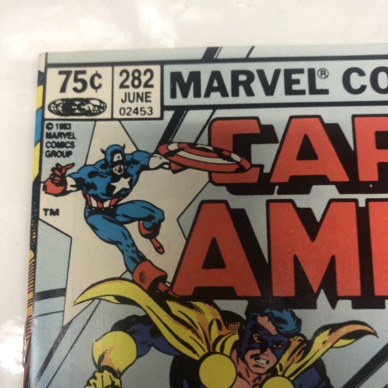 Captain America (1983) # 272 (NM) Canadian price Variant • J. Marc Dematties