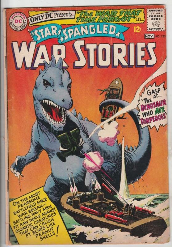 Star Spangled War Stories #123 (Nov-65) VG+ Affordable-Grade War That Time Fo...