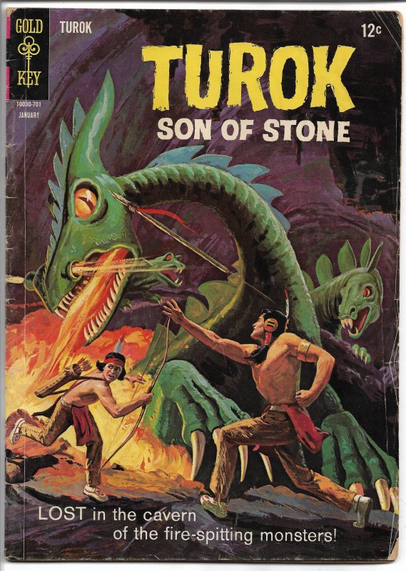 Turok Son of Stone 55 - Silver Age - (FN-) Jan., 1967