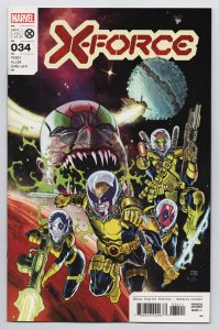 X-Force #34 Cassara Main Cvr (Marvel, 2022) NM