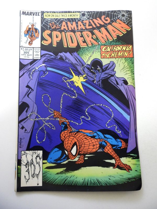 The Amazing Spider-Man #305 (1988) FN Condition