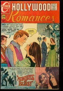HOLLYWOOD ROMANCES #53-CHARLTON ROMANCE-MOVIE SET CVR VG